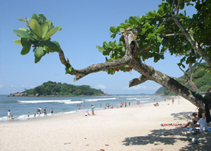 Praia dos Pescadores em Itanhaém